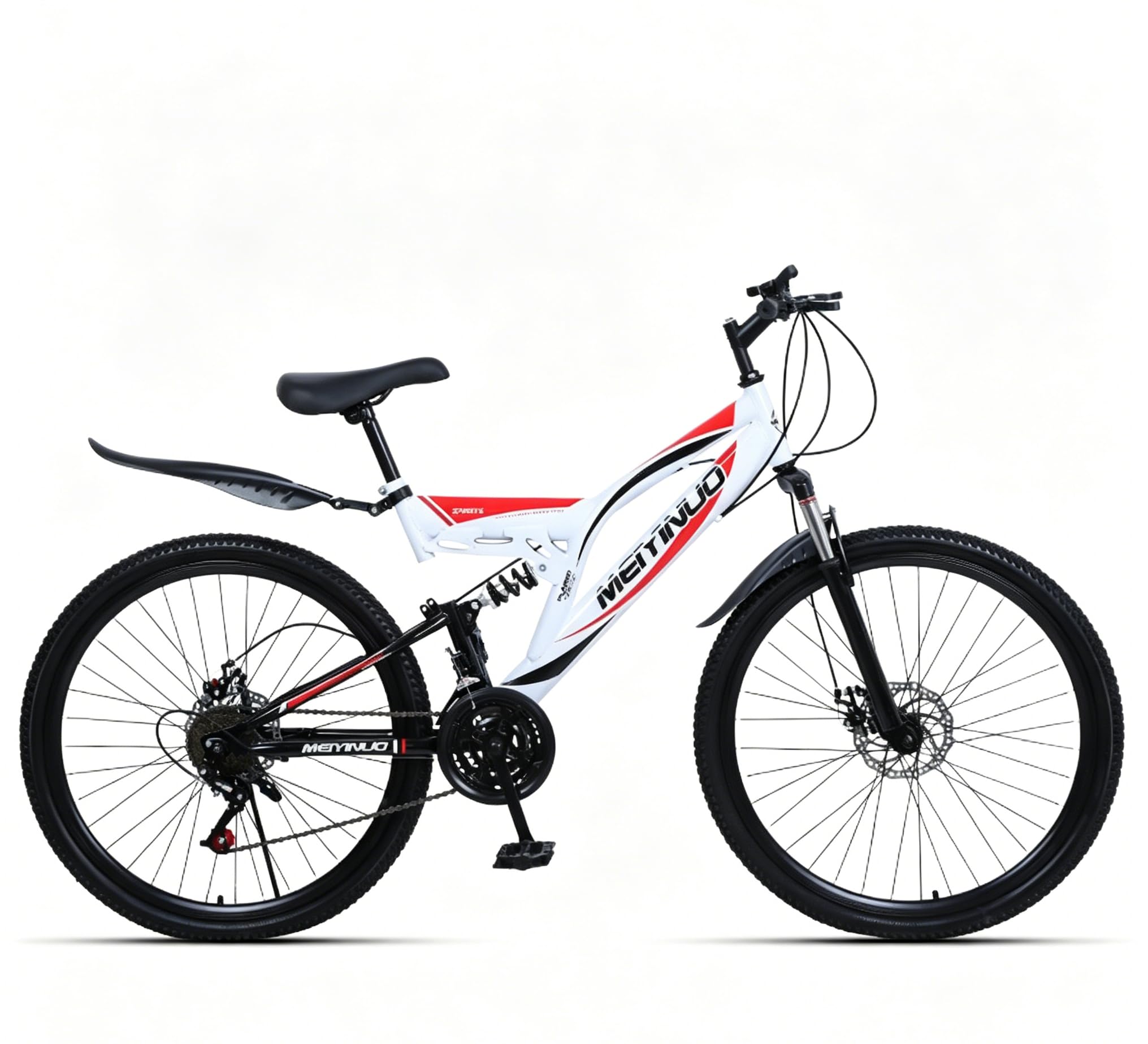 Mountain Cycle ダウンヒル　DHマウンテンバイク 26インチ Amazon | ダブルサスペンション マウンテンバイク 21段変速 男女兼用